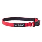 Amiplay - obroża regulowana dla psa, seria Twist, rozmiar S