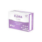Vetfood FLORA Care - synbiotyk wskazany przy biegunkach, stanach zapalnych jelit, antybiotykoterapii, 60 kapsułek