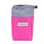 Amiplay - torebka na smakołyki dla zwierząt, seria Samba, kolor różowa