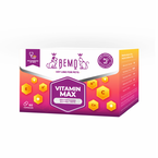 BEMO VetLine Vitamin Max - kompleks witamin, aminokwasów i składników mineralnych, suplement dla psów i kotów, 60 kapsułek