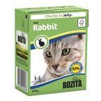Bozita Rabbit - mokra karma dla kota z królikiem w galaretce, 370g