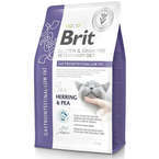 Brit Gluten & Grain Free Veterinary Diet Gastrointestinal Low Fat - niskokaloryczna sucha karma dla kotów