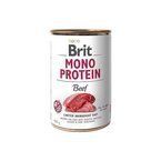 Brit Monoprotein Beef - karma mokra z wołowiną dla psów z wrażliwym przewodem pokarmowym, 400g