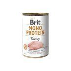 Brit Monoprotein Turkey - karma mokra z indykiem dla psów z wrażliwym przewodem pokarmowym, alergią i nietolerancją pokarmową