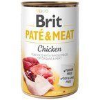 Brit Pate & Meat Chicken - karma mokra z kurczakiem dla psów dorosłych wszystkich ras