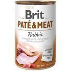 Brit Pate & Meat Rabbit - karma mokra z królikiem dla psów dorosłych wszystkich ras