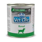 Farmina Vet Life Renal Canine - weterynaryjna mokra karma dla psów cierpiących na przewlekłą lub ostrą niewydolność nerek, 300g
