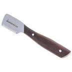 Groomer.dk Danish Classic Knife - klasyczny trymer z drewniana rączką, średni (medium)