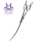 Hydra Glow Curved Scissors - profesjonalne nożyczki gięte 7.5"