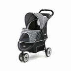 InnoPet Allure Black/Gray - komfortowy wózek dla psów o wadze do 20kg
