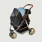 InnoPet Buggy Urban Gold - luksusowy, komfortowy wózek dla psów o wadze do 28kg