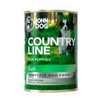 John Dog Country Line kaczka - pełnoporcjowa karma dla szczeniąt i psów młodych wszystkich ras, 400g
