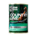 John Dog Country Line wieprzowina - pełnoporcjowa karma dla dorosłych psów wszystkich ras, 400g