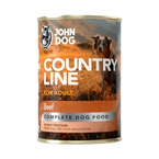 John Dog Country Line wieprzowina - pełnoporcjowa karma dla dorosłych psów wszystkich ras, 400g