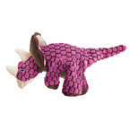 KONG® Cuteseas™  Triceratops - pluszowy dinozaur zabawka dla psa, z piszczałką