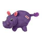KONG® Phatz™ Hippo - zabawka dla psa z ekoskóry, hipopotam z piszczałką