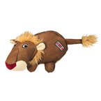 KONG® Phatz™ Lion - zabawka dla psa z ekoskóry, lew z piszczałką