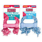 KONG® Puppy Goodie Bone™ with Rope - zabawka dla szczeniąt, szarpak