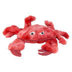 KONG® SoftSeas Crab S - krab z piszczałką, pluszowa zabawka dla psa
