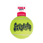KONG® SqueakAir® Tennis Ball XL - piłka tenisowa z piszczałką, aport dla psa (10cm)