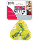 KONG® SqueakAir™ Balls - piłki tenisowe, aport dla psa, 3 sztuki