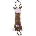 KONG® Tugger Knots Moose M/L - szarpak dla psa, łoś ze szkieletem z podwójnego sznura