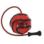 KONG® Wavz Bunji Ball - piłka dla psa z elastyczną linką, pływający aport