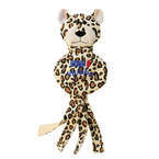 KONG® Wubba No Stuff Cheetah L - zabawka dla psa, szarpak gepard z piszczałką
