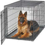 MidWest Life Stages Cage 1636 DD - klatka metalowa dla psa, składana, z dwoma wejściami (92.7 x 58.5x 63.3 cm)