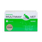 Multiway Vet® Duocaps Skóra i Sierść - kapsułki twist-off wspomagające skórę i sierść, dla psów i kotów, 60 kapsułek