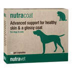 NUTRAVET Nutracoat For Dogs & Cats - probiotyk zapewniający zaawansowane wsparcie dla zdrowej skóry i lśniącej sierści, dla psów i kotów