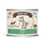 Natural Trial Wild Cat Venison - kompletna mokra karma z dziczyzną dla kota, puszka 200g