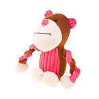RecoFun Fluffy Orangutan - małpka, przytulanka dla psa