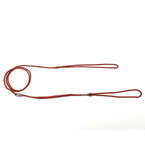 Show-tech Nylon Show Lead Brown - ringówka sznurek z krętlikiem, brązowa, 3mm