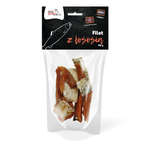 Syta Micha - suszone filety z łososia, smaczki treningowe dla psa, 80g