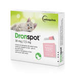 Vetoquinol Drontal Dronspot - preparat na odrobaczenie dla małych kotów, krople spot-on