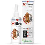 Vetoquinol Otifree - roztwór do czyszczenia uszu dla psów i kotów, 160ml