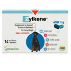 Vetoquinol Zylkene - środek uspokajający dla psów i kotów, 10 kapsułek 450mg